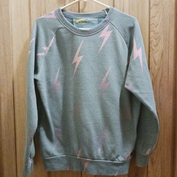 Aviator Nation Lightning Bolt Sweatshirt - Picture 1 of 8